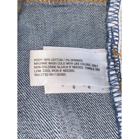 Ava & Viv Womens High Rise Dark Blue Denim Jeans Flare Stretch Plus Size 24 - Picture 8 of 14